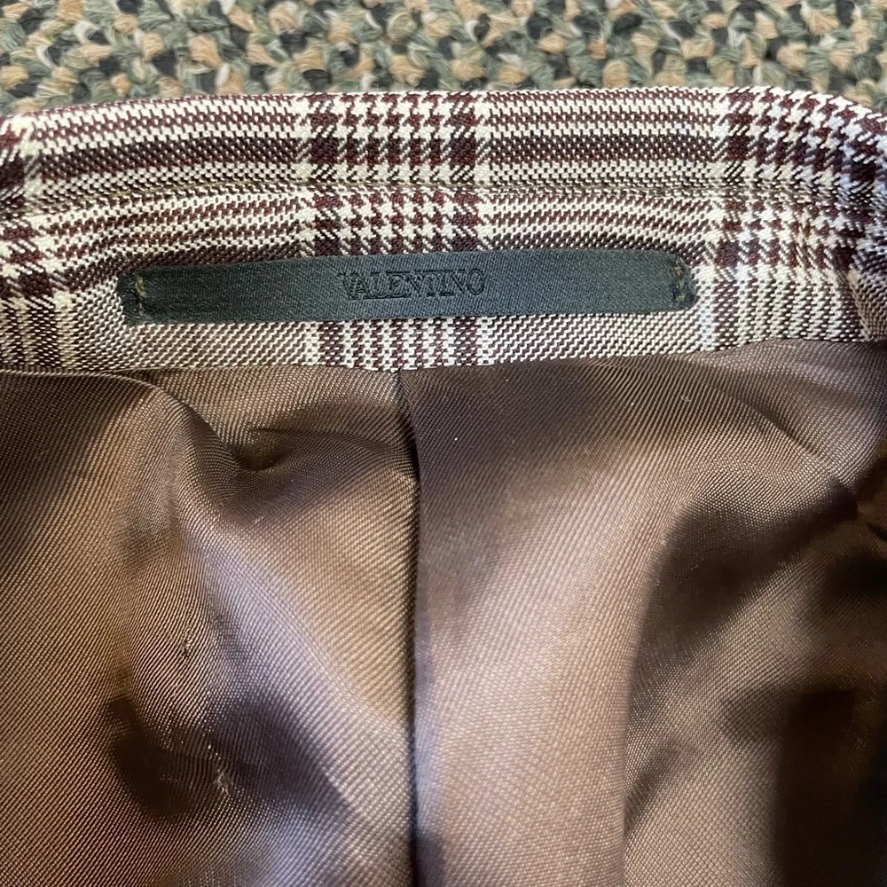 Valentino check print